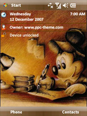 Mickey Writing ppc theme